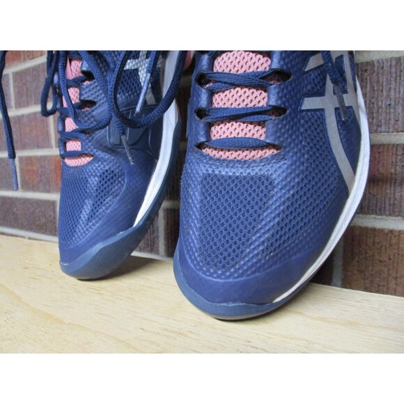 ASICS Womens Court Speed FF Shoes 1042A080 Blue Pink Pickleball Tennis Size 11 - Picture 7 of 16